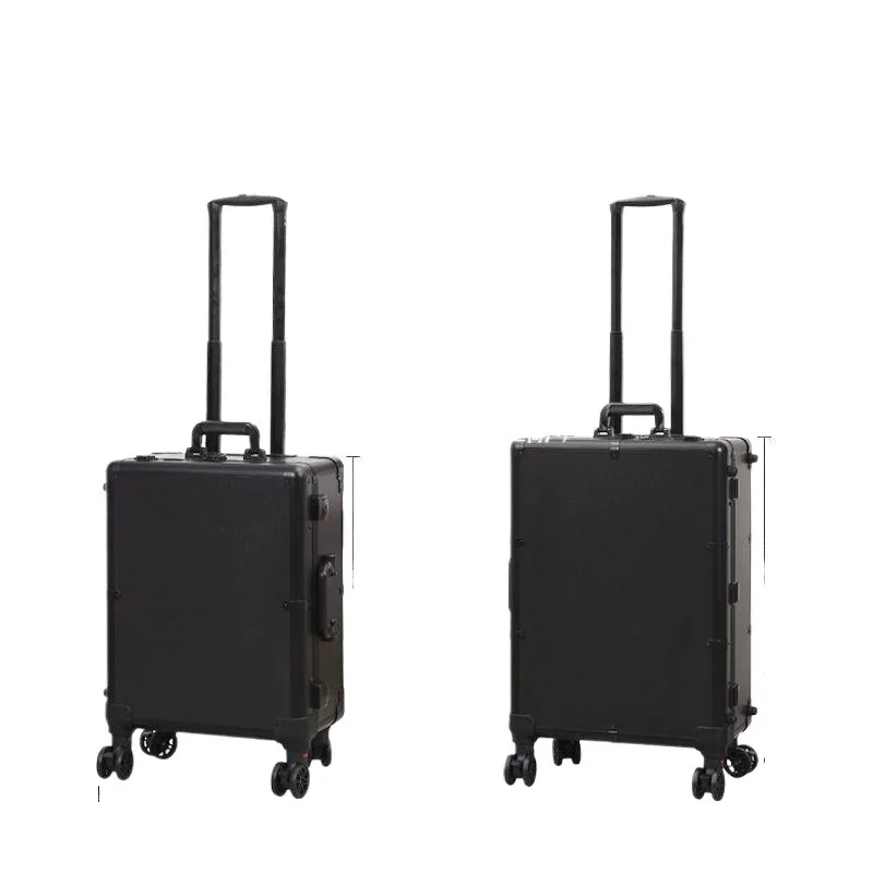 Cosmetic case, professional makeup artist with lamp, large capacity with mirror bracket