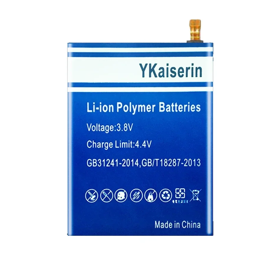 6000mah YKaiserin Cell Phone Battery for LG Velvet LMG900TM/5G BL-T47 BLT47 G9 Batteries for Smartphones + Track Code Warranty