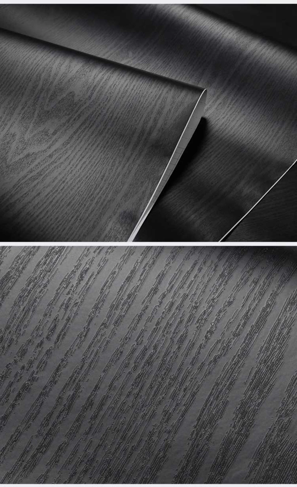 Holzmaserung DIY Aufkleber PVC selbstklebende wasserdichte Tapeten Renovierung Möbel Wandaufkleber Home Decor klebrige Papieraufkleber – Detail 6