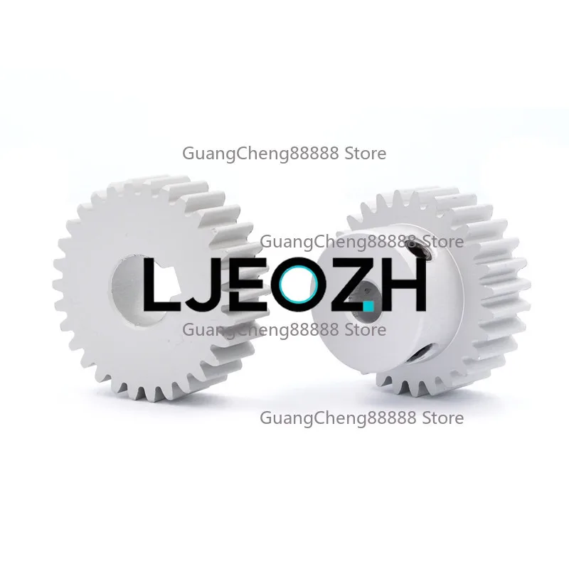 Aluminum alloy gear 1 mold 12-60 teeth, motor gear 1m spur gear