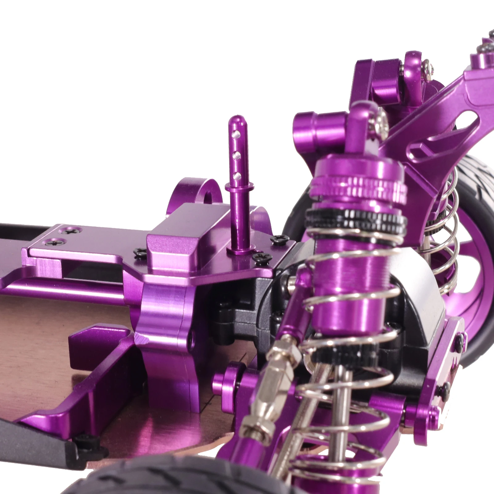 Wltoys 144001/144010/144016 124016-124019 RC Araç Metallo Gövde e Kabuk Yükseltme Seti - Dayanıklı Montaj