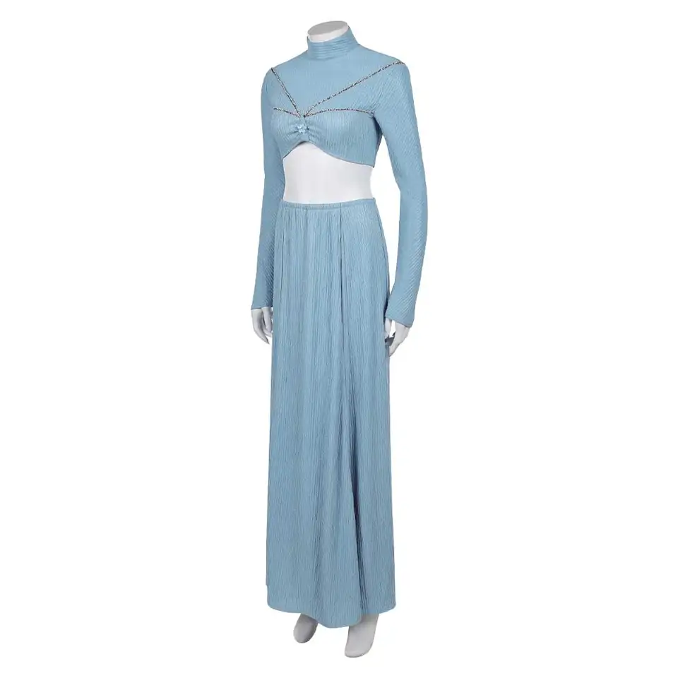 light gray formal dress Long Off Shoulder Mermaid Sweep Train Evening CROCHET HALTER DRESS Step-by-Step muted gray color Vintage Condition:Excellent DARK-ROMANCE