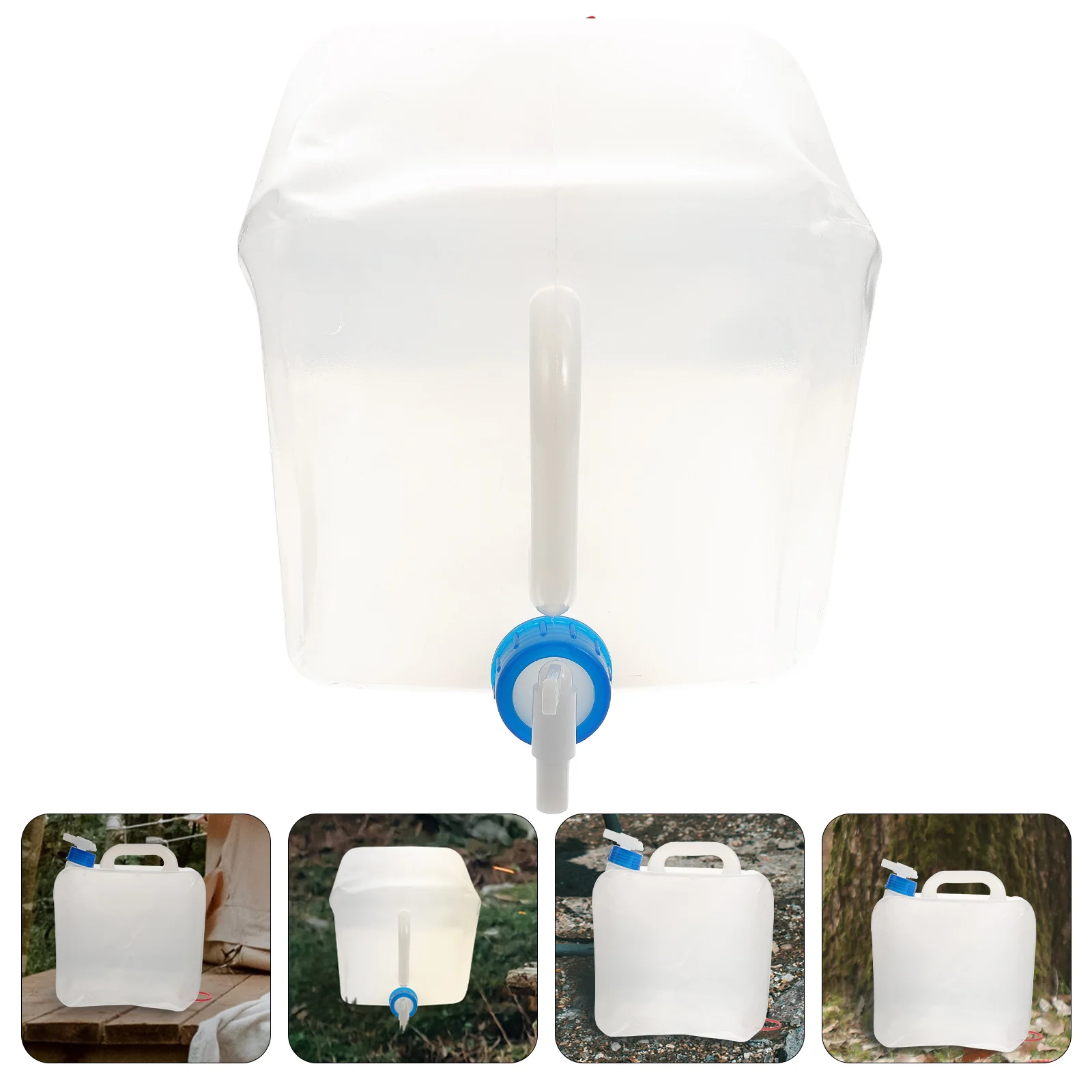 

Outdoor Water Storage Bag Camp Portable Camping with Container for Hiking Drinks Travel