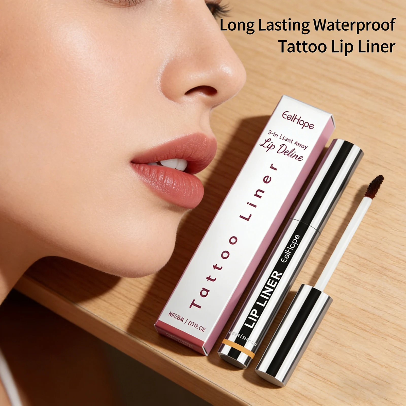 

Long Lasting Waterproof Tattoo Lip Liner Peel Off Formula Moisturizing Non Fading Lip Pencil Smudge Proof Transfer Resistant