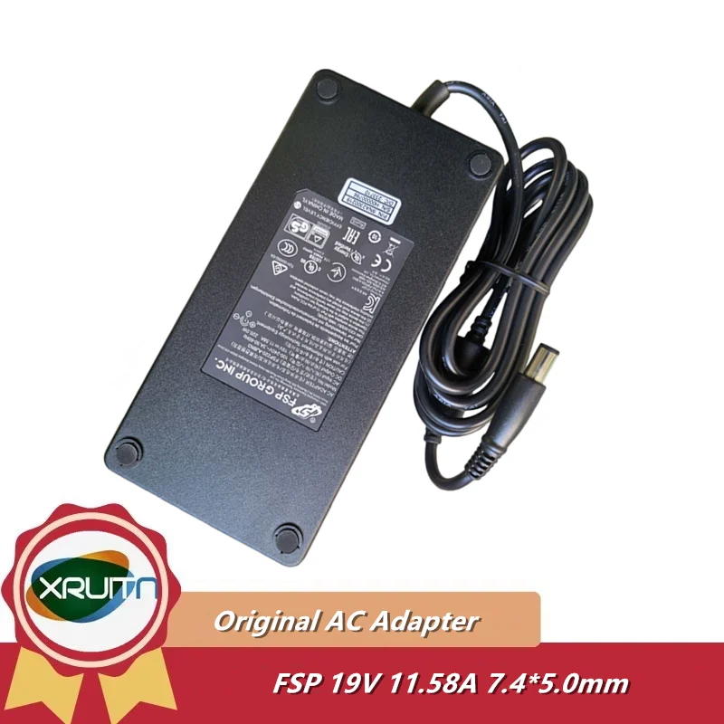 

Genuine FSP 19V 11.58A 220W AC DC Adapter For XGIMI HKA220190A2-6B Projector H3S RS Pro 2 Horizon Power Supply Adaptor Charger