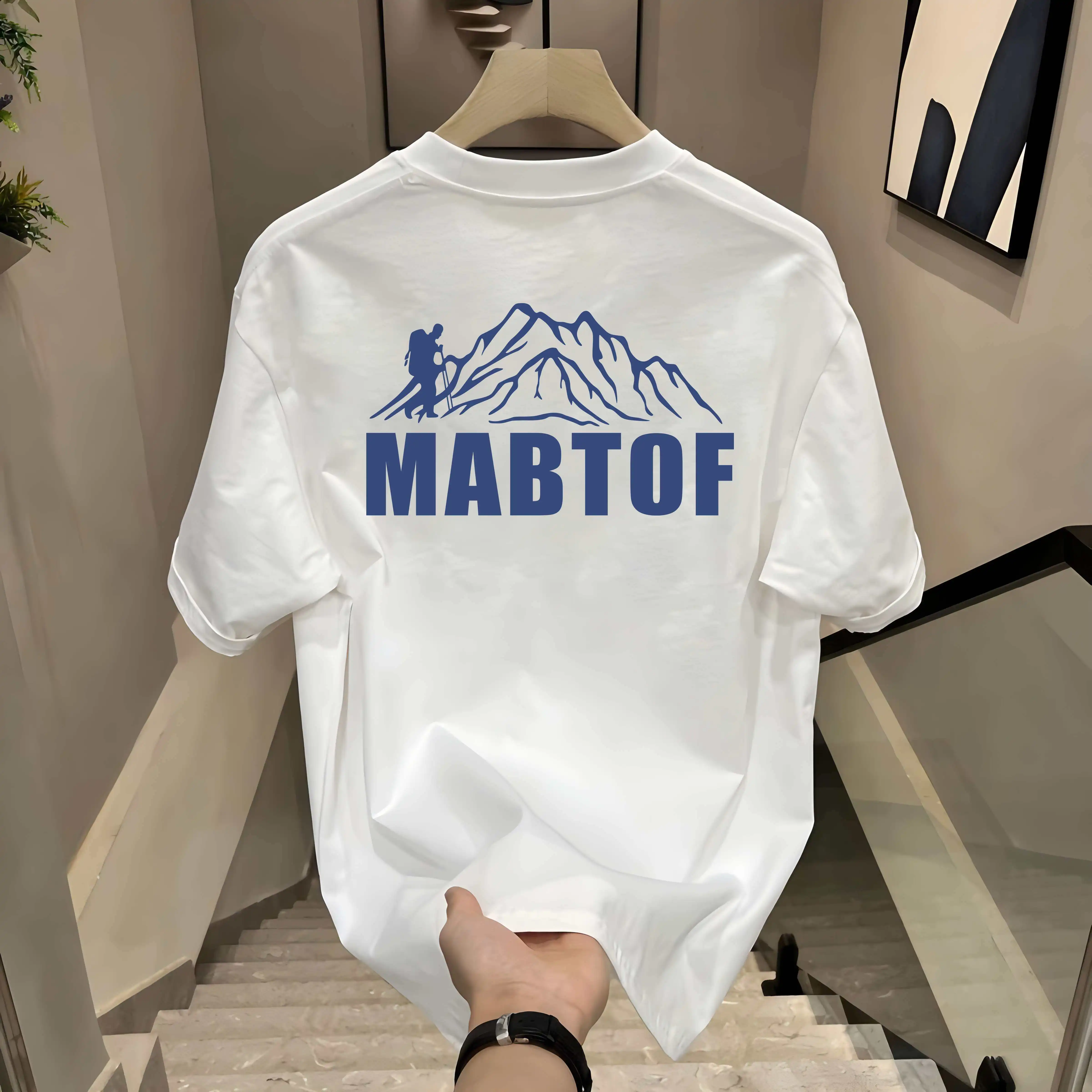 

Летняя классическая американская хлопковая футболка унисекс оверсайз с круглым вырезом и коротким рукавом, дышащая, быстросохнущая, для активного отдыха