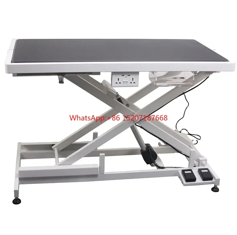 

Stainless Steel Electric Control Pet Grooming Table Desk Veterinary Desk Wholesale