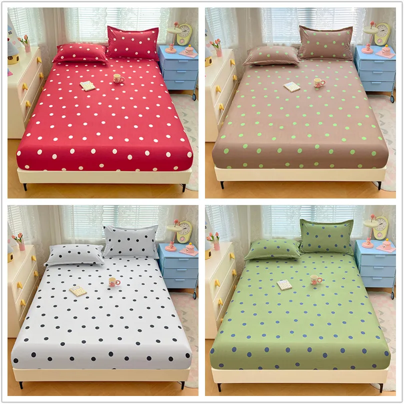 Sábana estampada tamaño Queen/King, sábana ajustable agradable para la piel, ropa de cama antideslizante, cubre iluminada (funda de almohada necesita pedido)