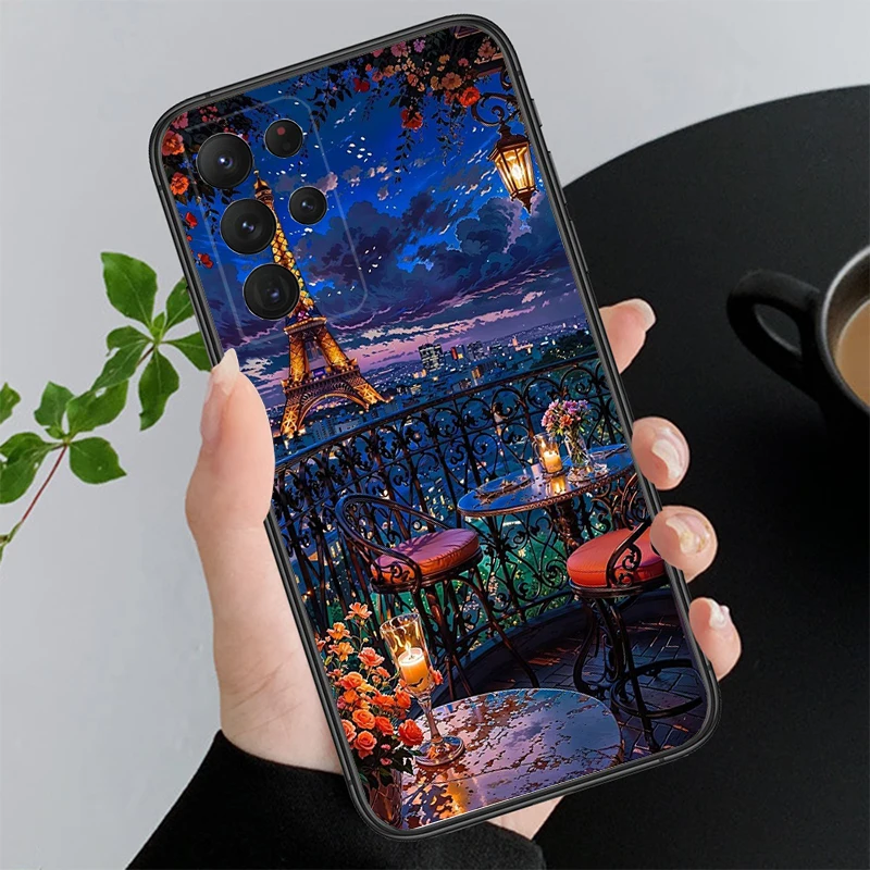 

Eiffel Tower Phone Case For Samsung A16 A52S A55 A56 A36 A35 A15 A53 A54 A33 A34 A25 A05S A52 A14 A24 A26 A06