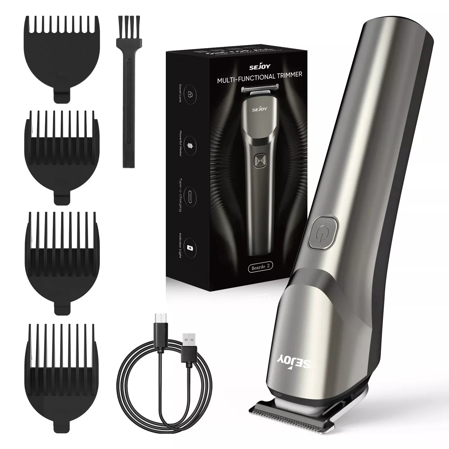 

Sejoy Professional Hair Clippers Electric Shaver Beard Trimmers Machine Cordless