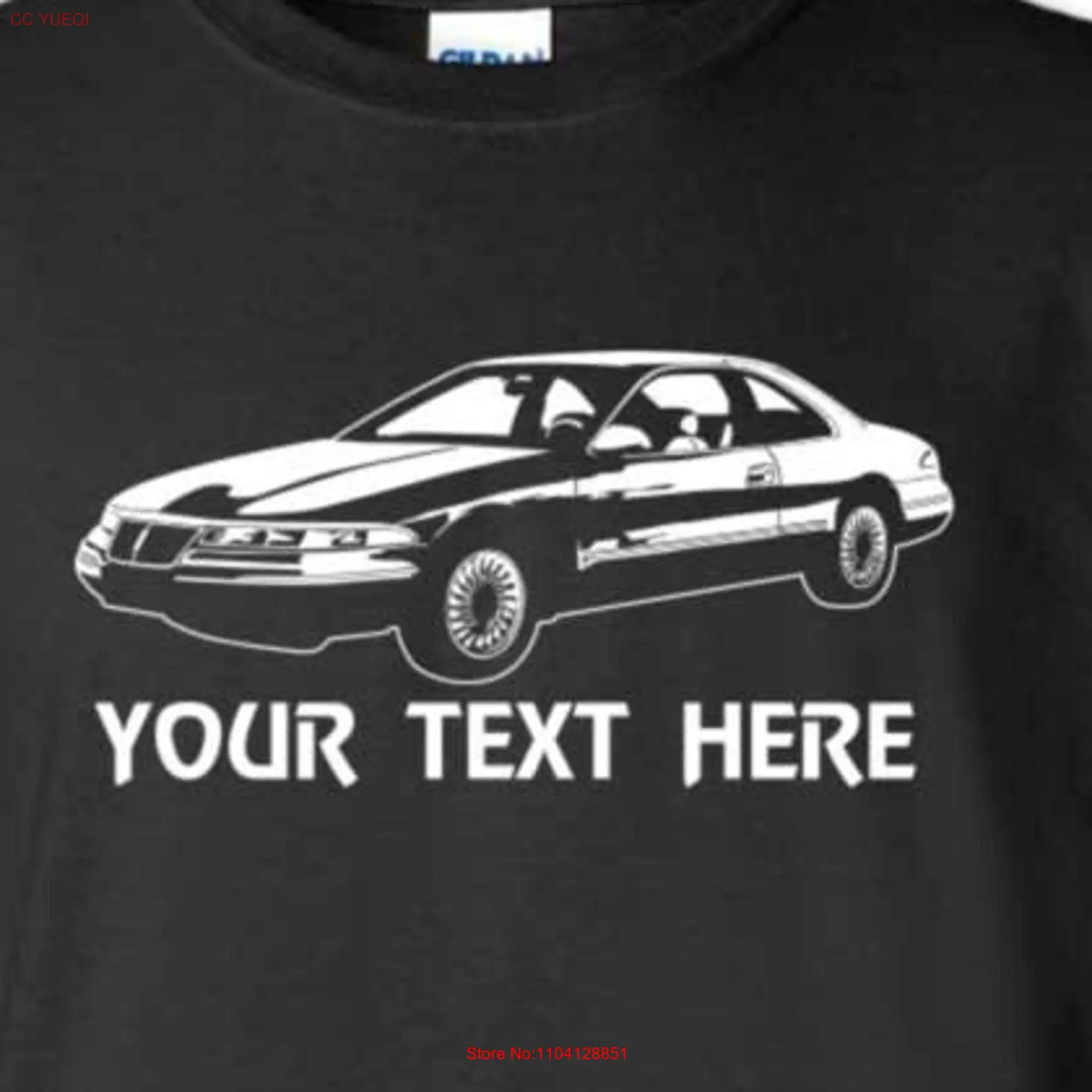 Футболка из хлопка с длинным или коротким рукавом LINCOLN MARK VIII 1993 Футболка из хлопка с длинным или коротким рукавом LINCOLN MARK VIII 1993