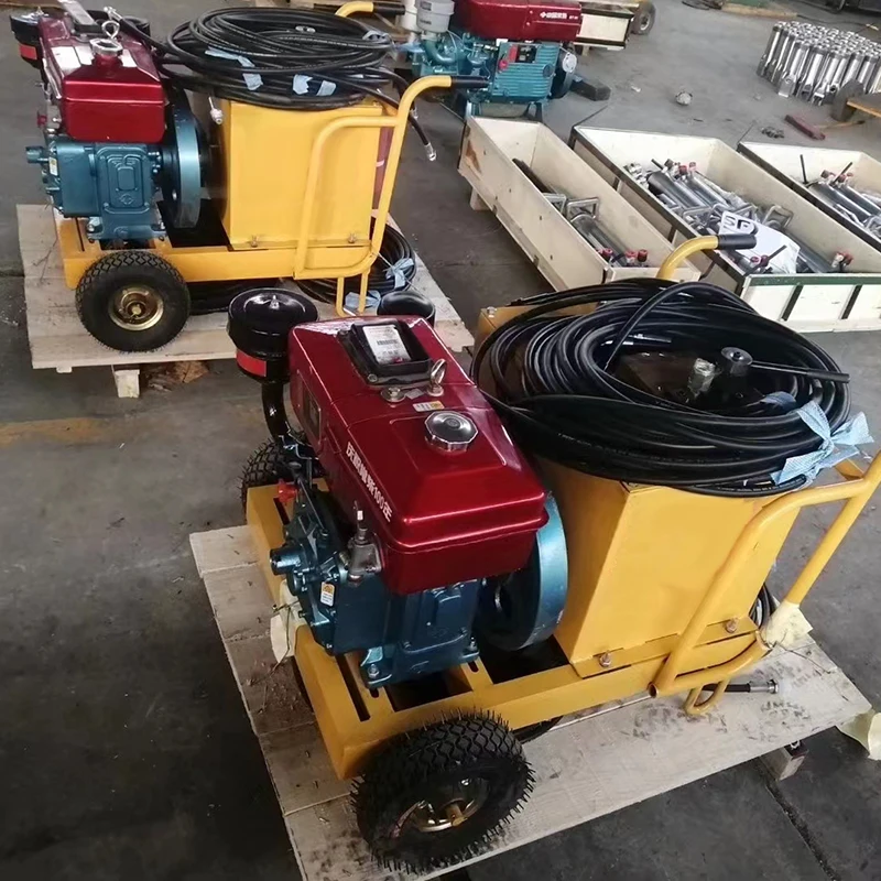 Electric Hydraulic Stone Splitter Rock Splitting Machine Handheld Rock Breaker for Quarry & Urban Demolition
