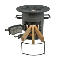 Good Quality Portable Affordable Cooking Camping Wood Charcoal Rocket Stove