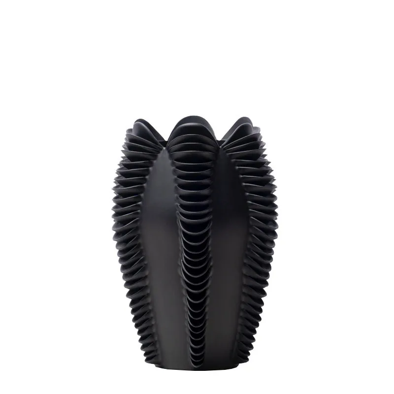 

Modern minimalist creative resin geometric scale vase ornament