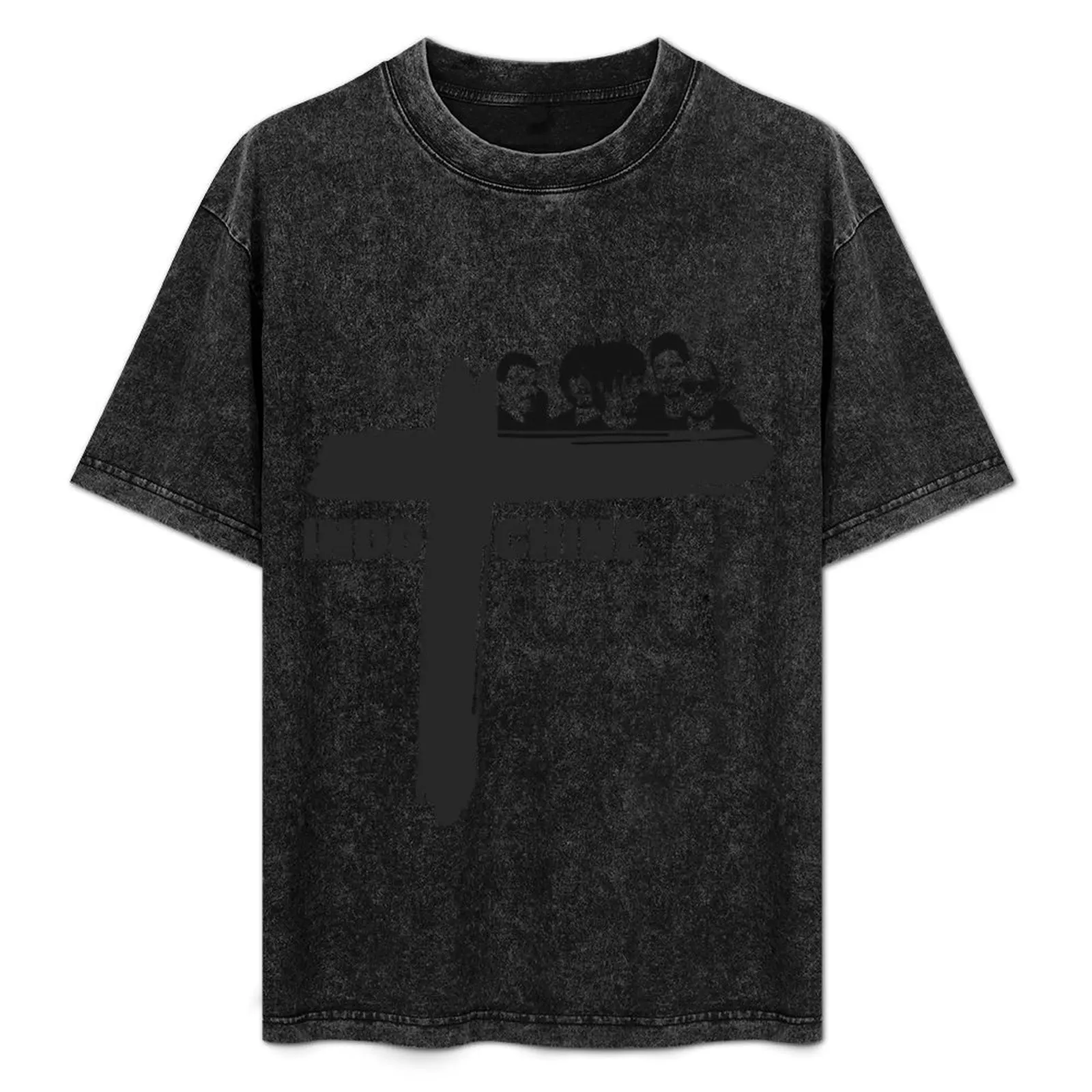 

Indochine Logo T-Shirt Simple Casual Short Sleeve Tee