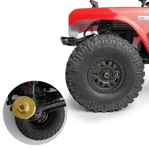 Trục Axpeed-Bronze Wheel Hex Axis, cân bằng trọng lượng cho Axial SCX24 1:24 RC Crawler Car, Cập nhật mô hình xe tải, 5 mm, 4pcs 10 trục chính bán hàng chính 25 mm - №6