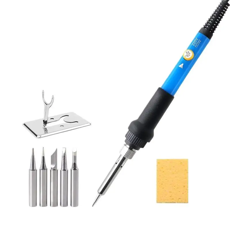 New Adjustable Temperature Electric Soldering Iron 110V(US Plug) /220V(EU Plug) 60W Soldering Iron Welding Solder Repair Tool view 5