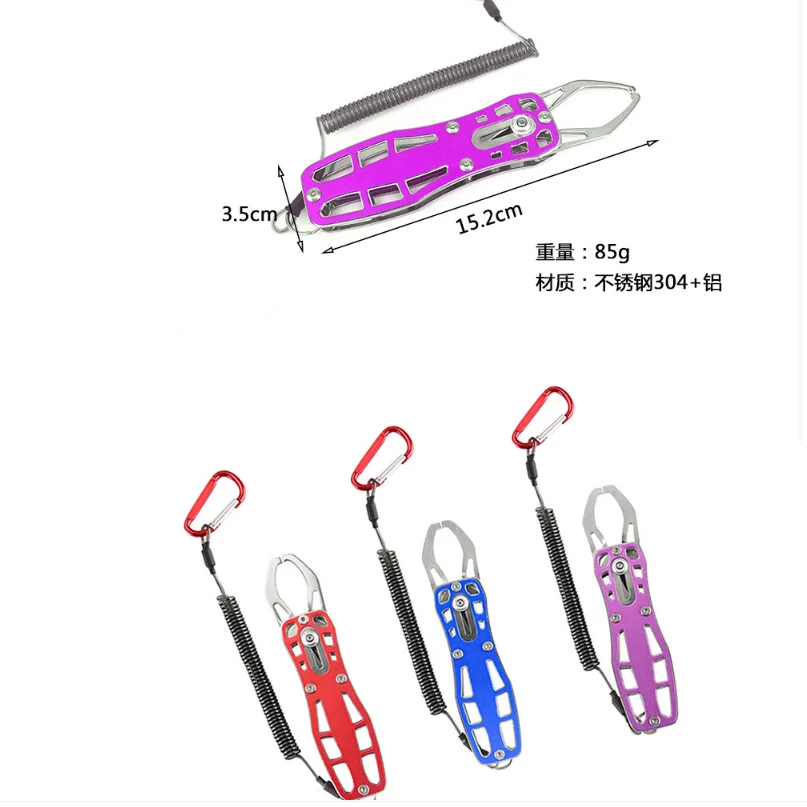 Outdoor Fishing Gear Y136 Stainless Steel Fishing Pliers Fish Grabber Control Device