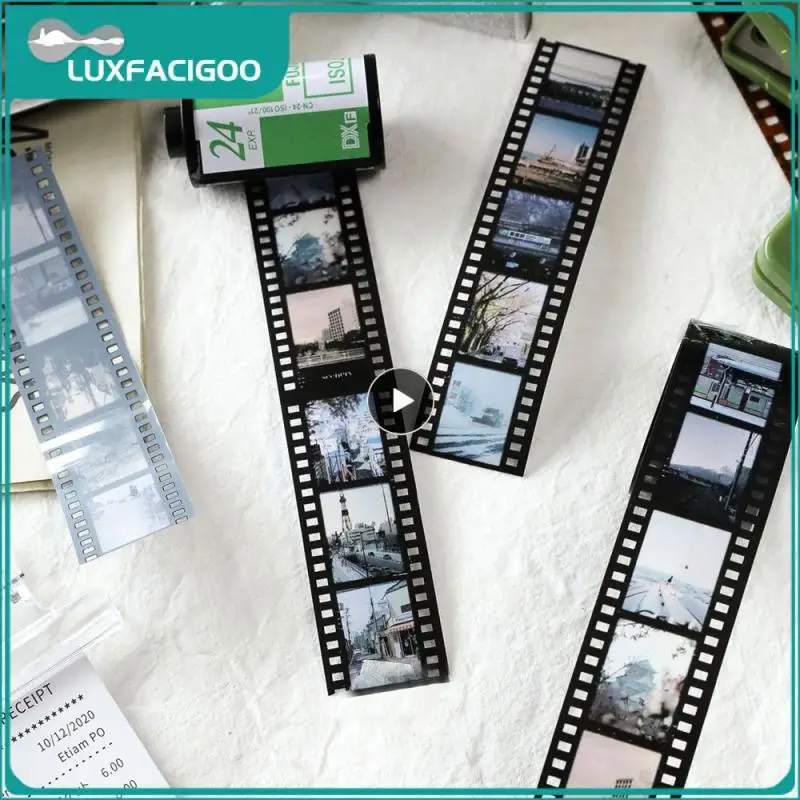 Пленка Энергитический клей Многофункциональные функциональные декоративные декоративные наклейки для проектов Ретро Эстетика фильмов Винтаж