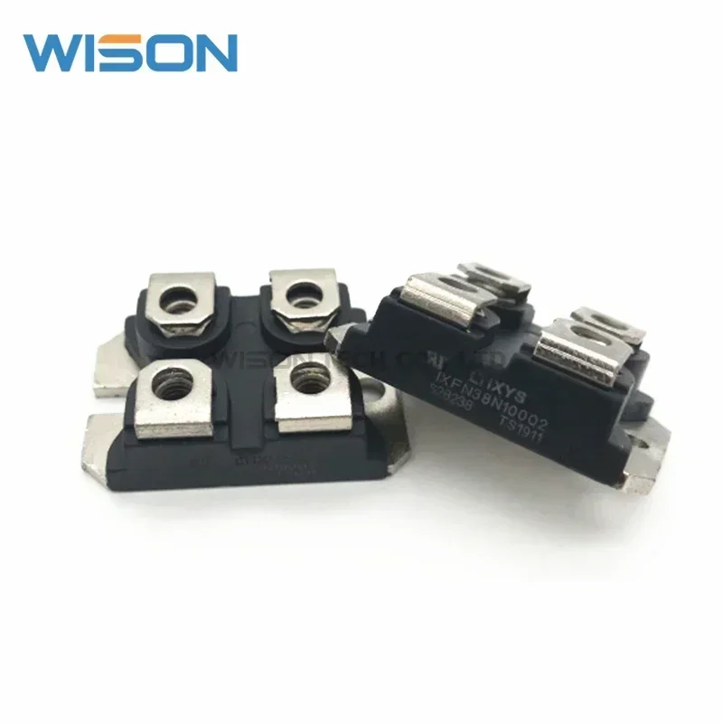 IXFN38N100Q2 IXFN36N100Q2 IXFN38N100 IXFN60N80P شحن مجاني جديد وأصلي MOSFET N-CH 500 فولت 80A SOT-227B وحدة IGBT