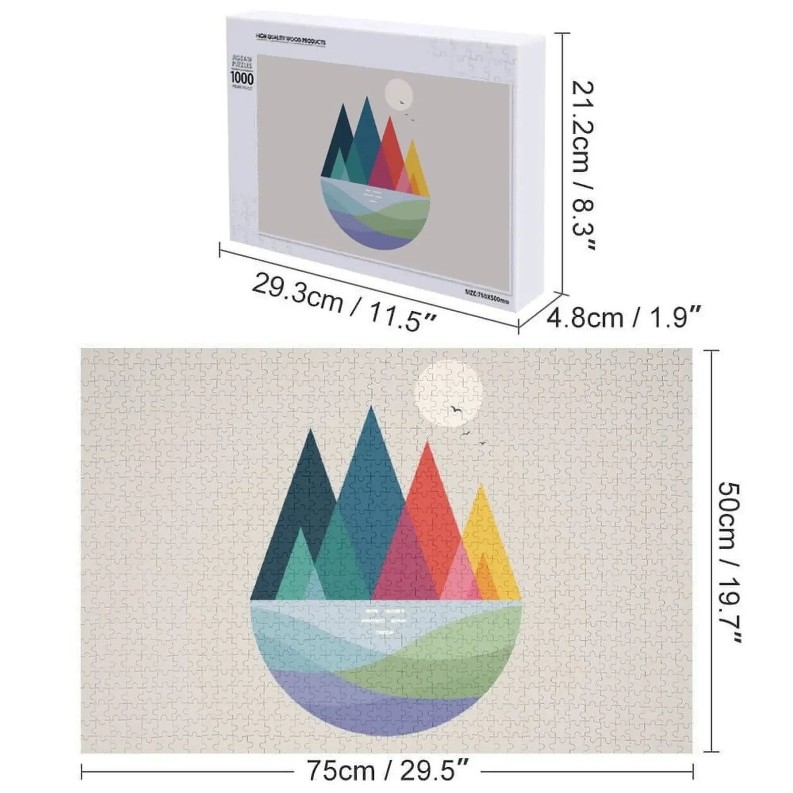 أحجية الصور المقطوعة في مكان ما مع صورة مخصصة للأطفال، ألغاز هدية قابلة للتخصيص