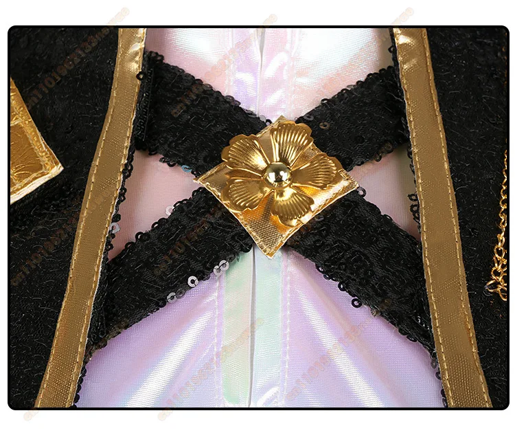 Rumi nuevo Kpop Demon Hunters disfraz Cosplay Kpop Zoey Golden Cosplay Mira Cosplay traje de escenario Halloween uniforme de juego de rol mujeres