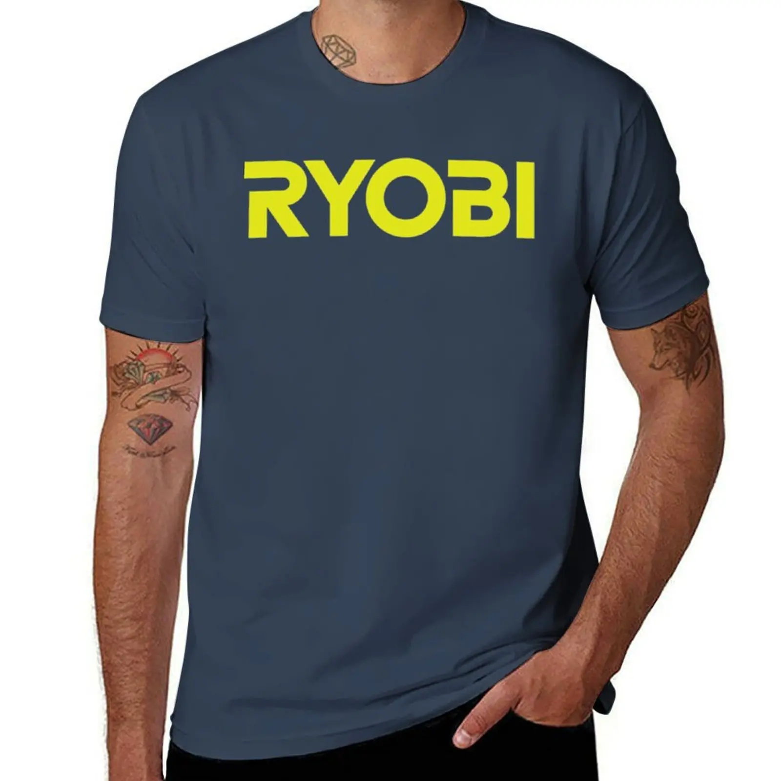 Ryobi T-Shirt Urban Style Casual Short Sleeve Top