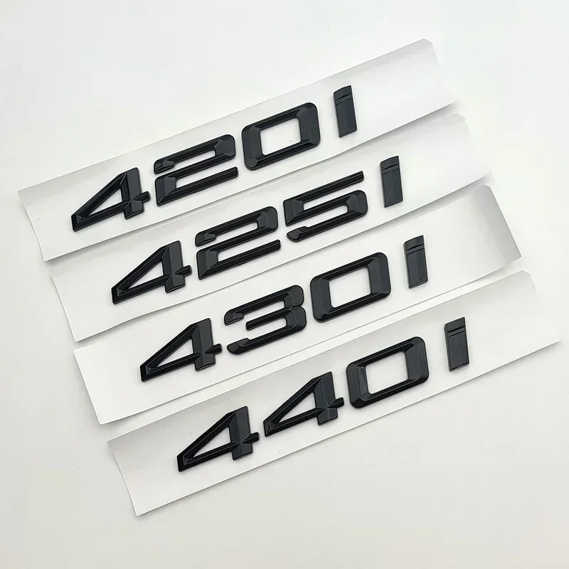 

Letter Number Emblem 530d 520d 520i 535d 535i 540i 525d 530i Car Fender Side Rear Trunk Badge Logo Stickers For F32 F33 G22 G26