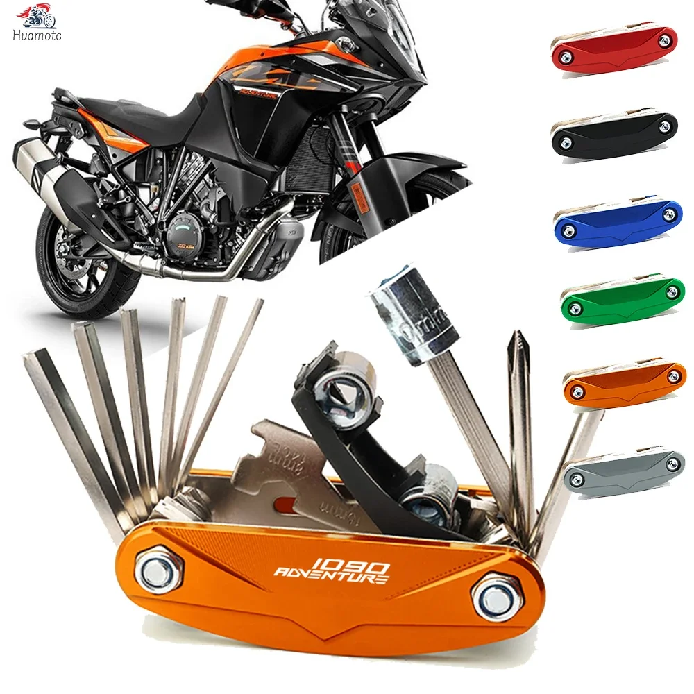 

Логотип для KTM 1090 Adventure 1090 ADV, многофункциональный инструмент, комбинированный инструмент, набор отверток для ремонта, аксессуары для мотоциклов