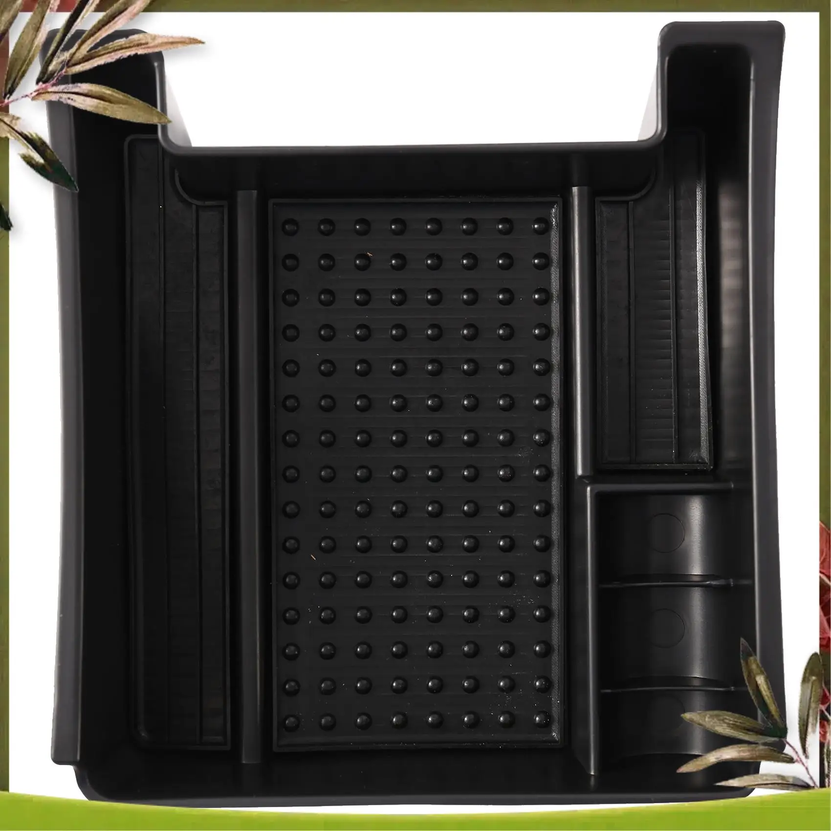 

AB98-Armrest Secondary Storage Box Glove Pallet Center Console Tray Organizer For Volvo XC60 S60 2009 2010 2011 2012 2013 20