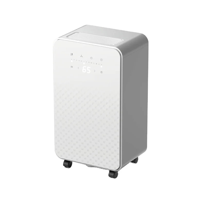 1日16L除湿能力、24時間タイマー付き家庭用ポータブル除湿機