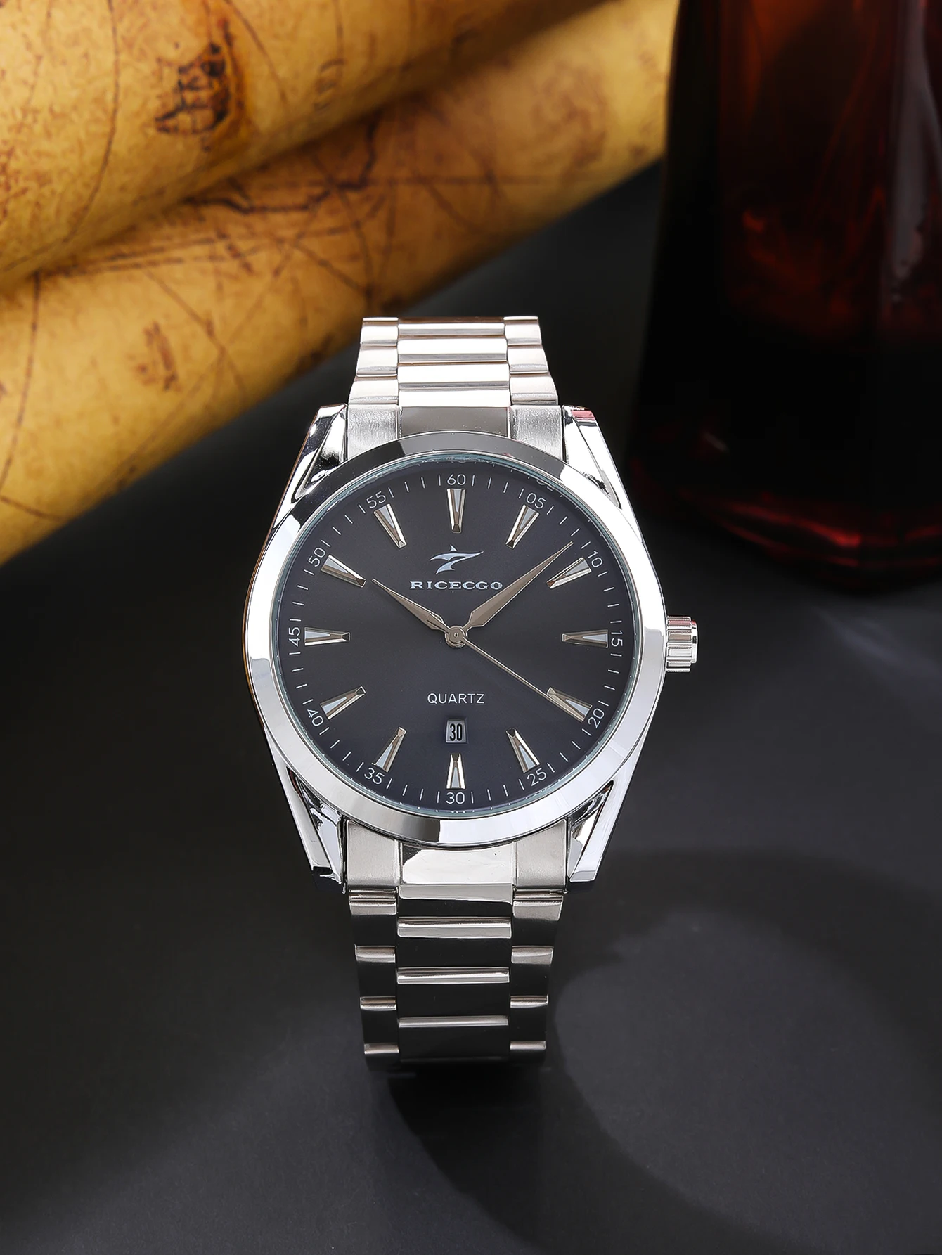 

Модные мужские минималистичные часы с цветным циферблатом, уличные деловые высококачественные спортивные кварцевые наручные часы с календарем из нержавеющей стали