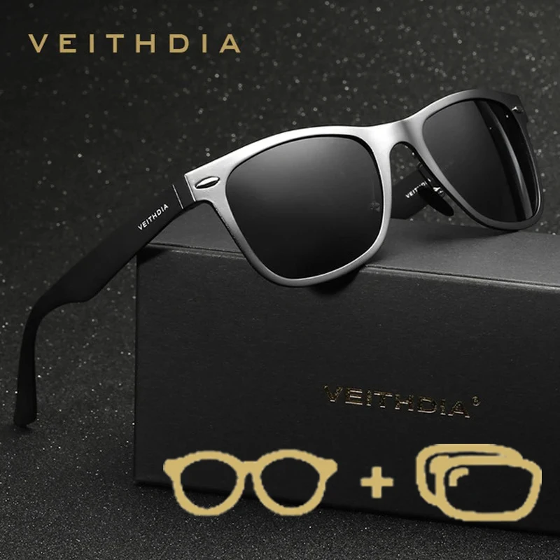 

VEITHDIA New Style Customize Prescription Sunglasses Sports Outdoor Myopia Glasses Polarized UV400 Lens Eyewear For Women VPX214