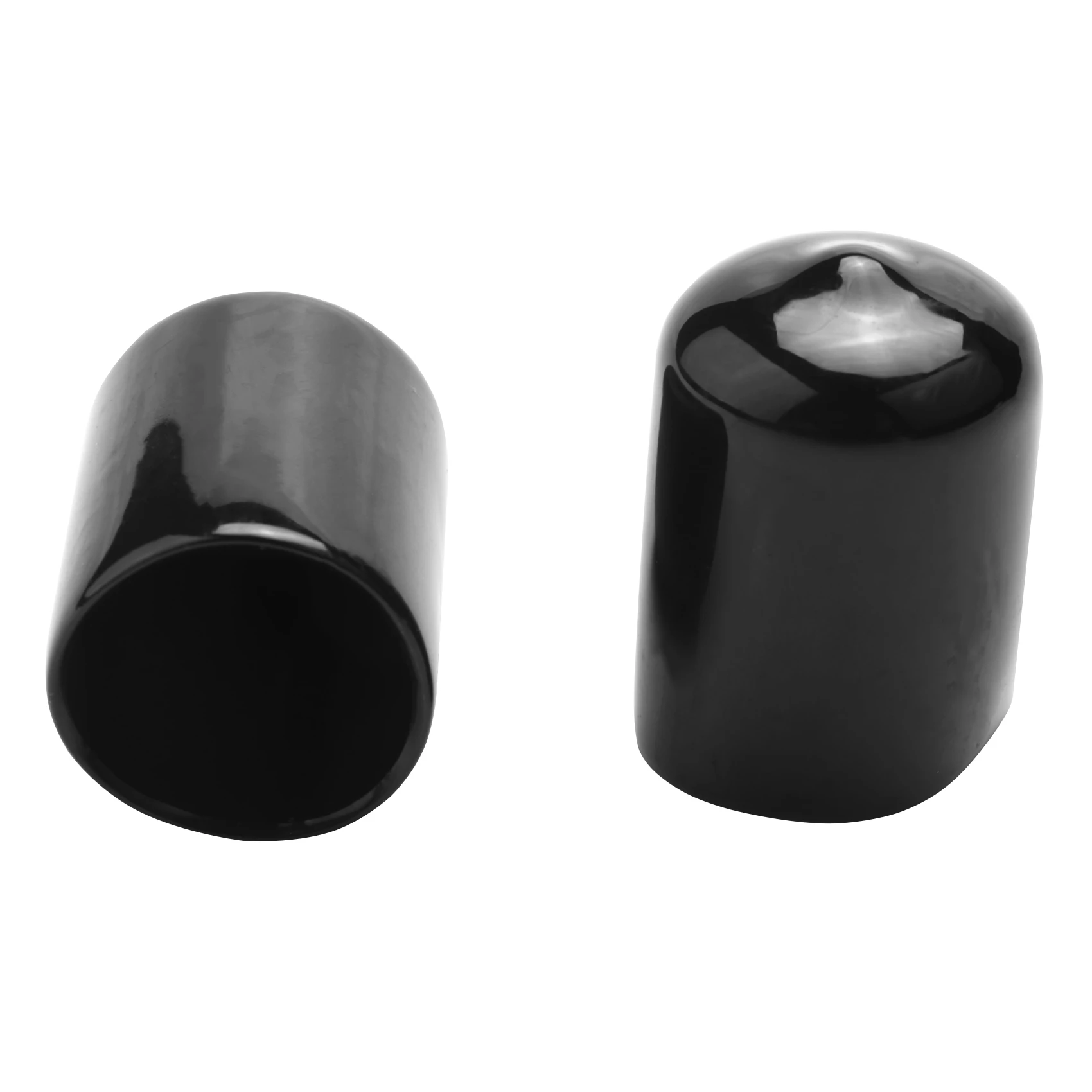 Tampas de extremidade de borracha ID PVC Tubo redondo Parafuso Tampa Protetores de rosca de parafuso-Tvdae