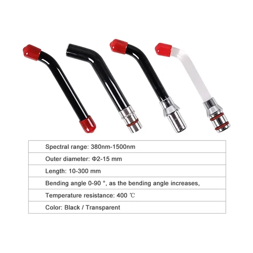 Imagen 2 del producto SYJH-puntas guía de luz de curado LED Dental para lámpara fotosensible Dental, puntas de varilla de fibra óptica, accesorio de luz de curado de uso Universal