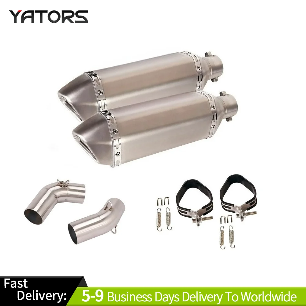 

For Ducati Monster 696 695 795 796 1100 Exhaust Muffler Mid Link Pipe Exhaust Systems Exhausts Pipes