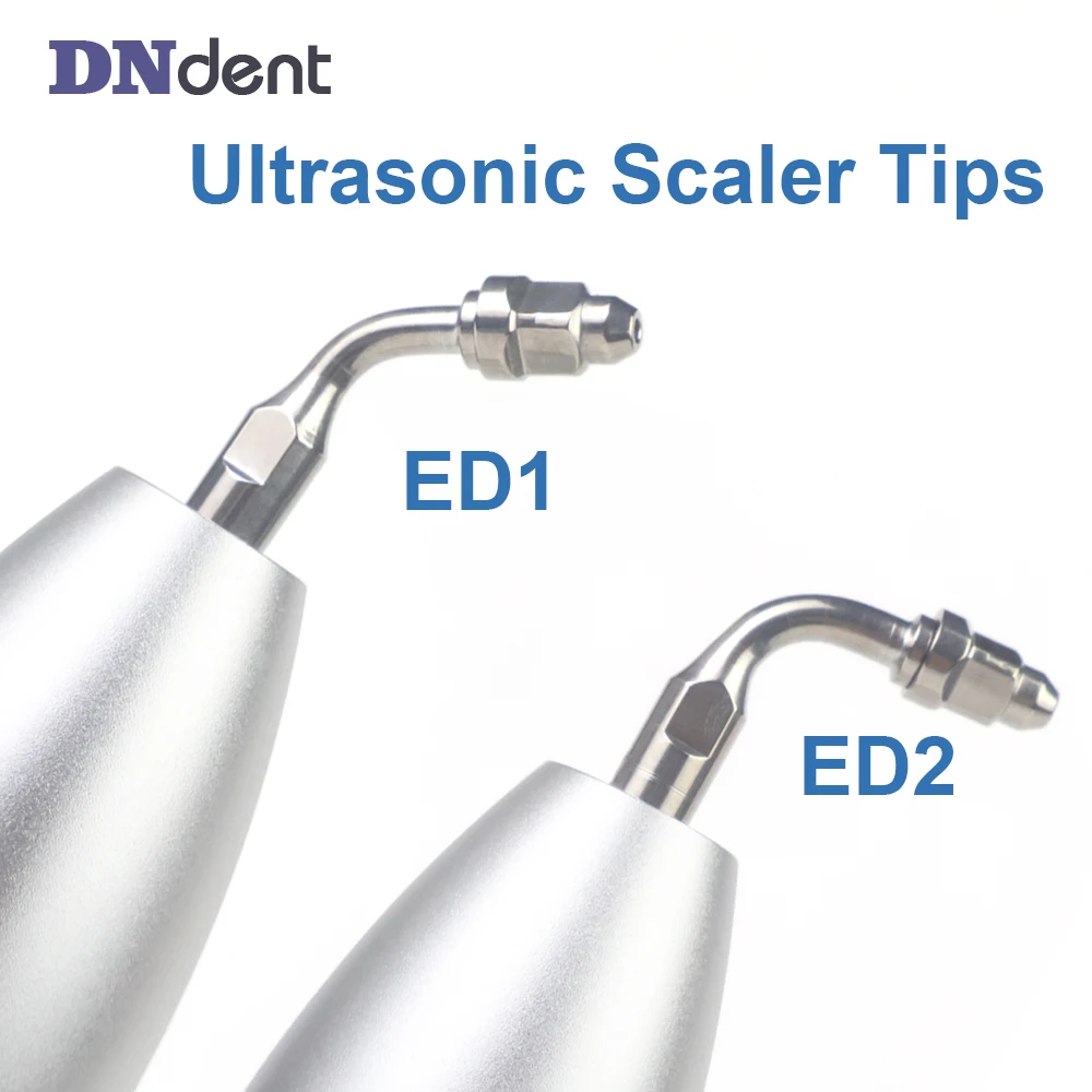 

N * K SATELEC Woodpecker DTE Series Fit Стоматологический ультразвуковой скалер Наконечник для корневых каналов Эндодонтические насадки ED1 ED2