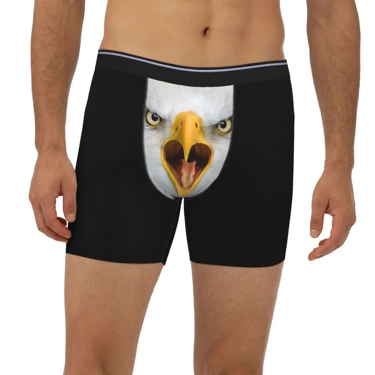 

Eagle Underpants Breathbale Panties spoof funny Male Underwear Boxer Briefs extended underwear