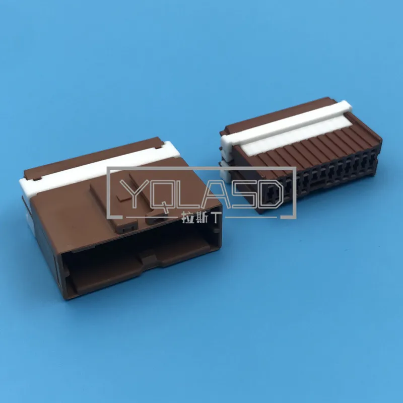 1 Set 24 Way MG653537 Auto Cable Socket Assembly 1123391-3 1123367-3 AC Assembly Automobile Male Female Connector