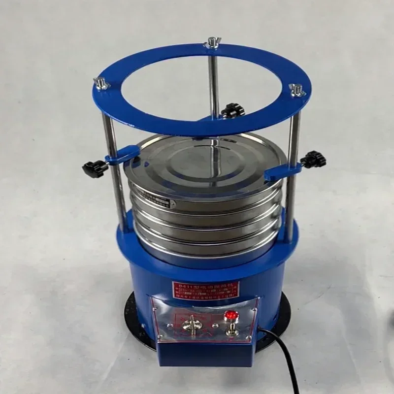 Portable 220v 20CM Diameter 8411 Type Vibrating Screen Machine Electric Vibrating Screen Machine Sieving Shaker Machine