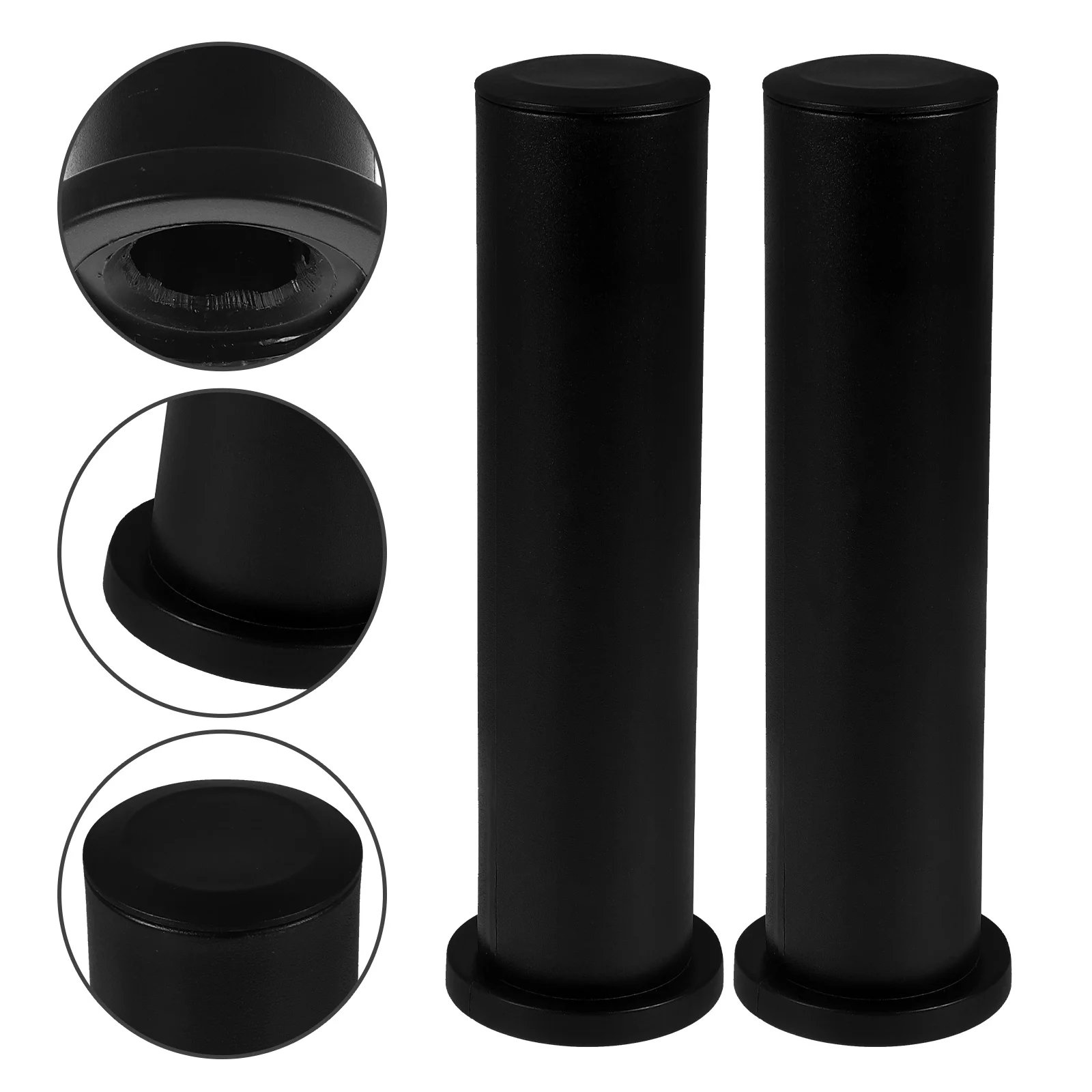 

2pcs Barbell Sleeve Adapter Heavy Duty Pp Material For Weight Lifting Home Gym Commercial Use Durable Grip For Dumbbells Weight