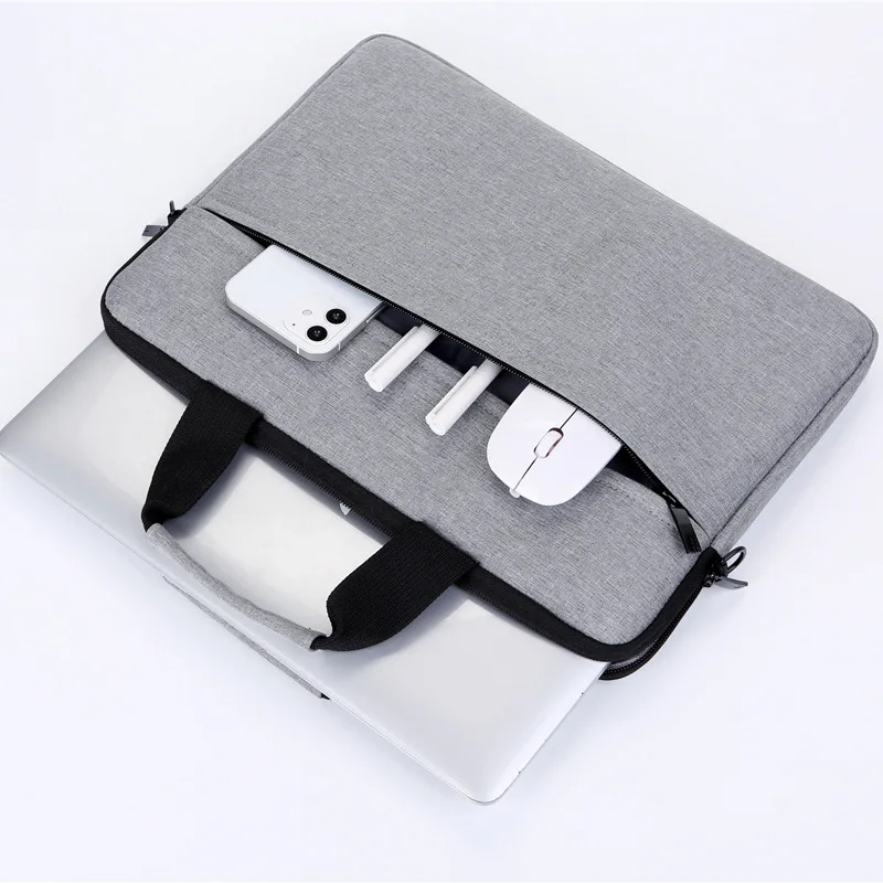 Nylon Fabric Laptop Luxury Man Bag Office Commuting New Handheld Huawei Laptop Inner Sleeve 13inch 15.6inch Bag Travel Light