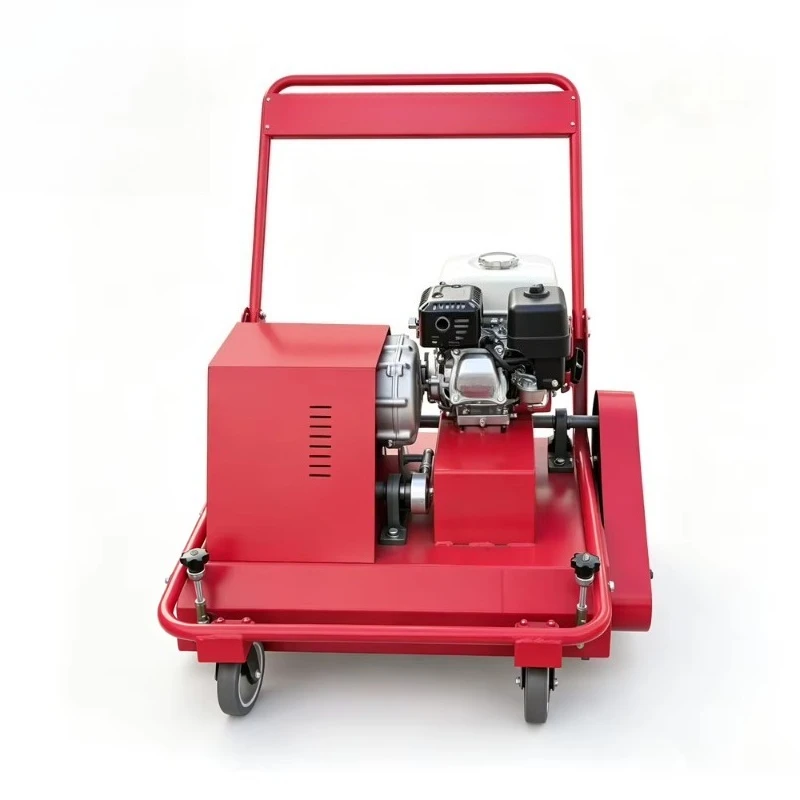 Engine Artificial Turf Sweeping Machine Synthetic Grass Leaf Cleaner Debris Remover for Garden Sports Field