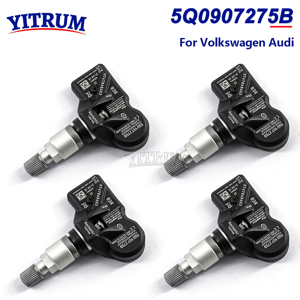 5Q0907275B Tire Pressure Sensor For Volkswagen Golf Jetta Magotan Passat Polo Tiguan Audi A3 A4 A5Skoda Superb Porsche 911