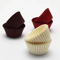 500/1000Pcs Mini Chocolate Paper Cake Cupcake Liner Baking Muffin Cup Case Party Tray Cake Mold Decorating Tools