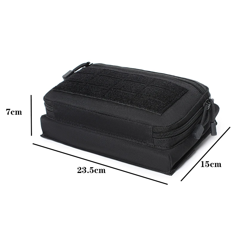 HDIRXG Tactical Cartridge Holder Hunting Bag Molle Magazine Pouch Triple Mag Bag Rifle Mag Admin Pouch EDC Storage Bag