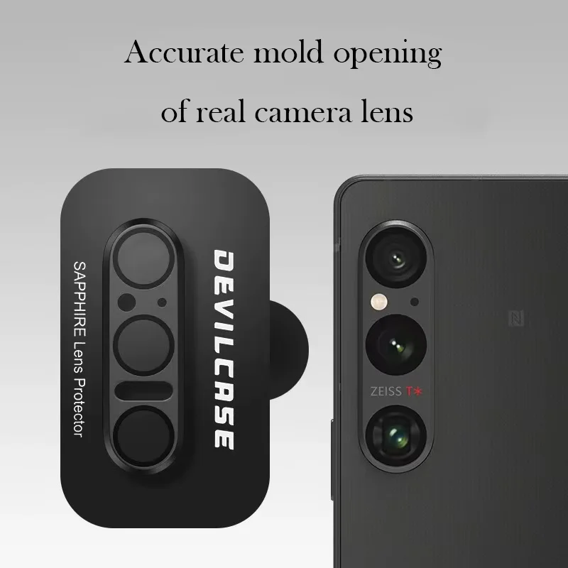 DEVILCASE Sapphire Camera Protection For Sony Xperia 1V Lens Protective Glass for SONY XPERIA 1V