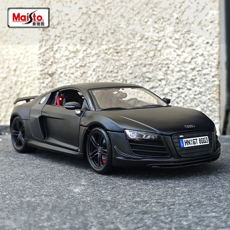 

Maisto 1:18 Audi R8 GT Alloy Sports Car Model Diecasts Metal Racing Car Vehicles Model High Simulation Collection Kids Toys Gift
