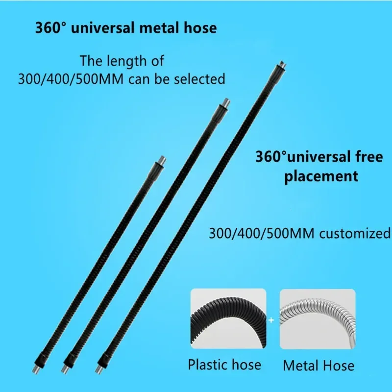 5W 24V/220V UV LED Glue Curing Lamp Working Lamp with Magentic/Clip/fixed Base Optional for Paint Detection Identification