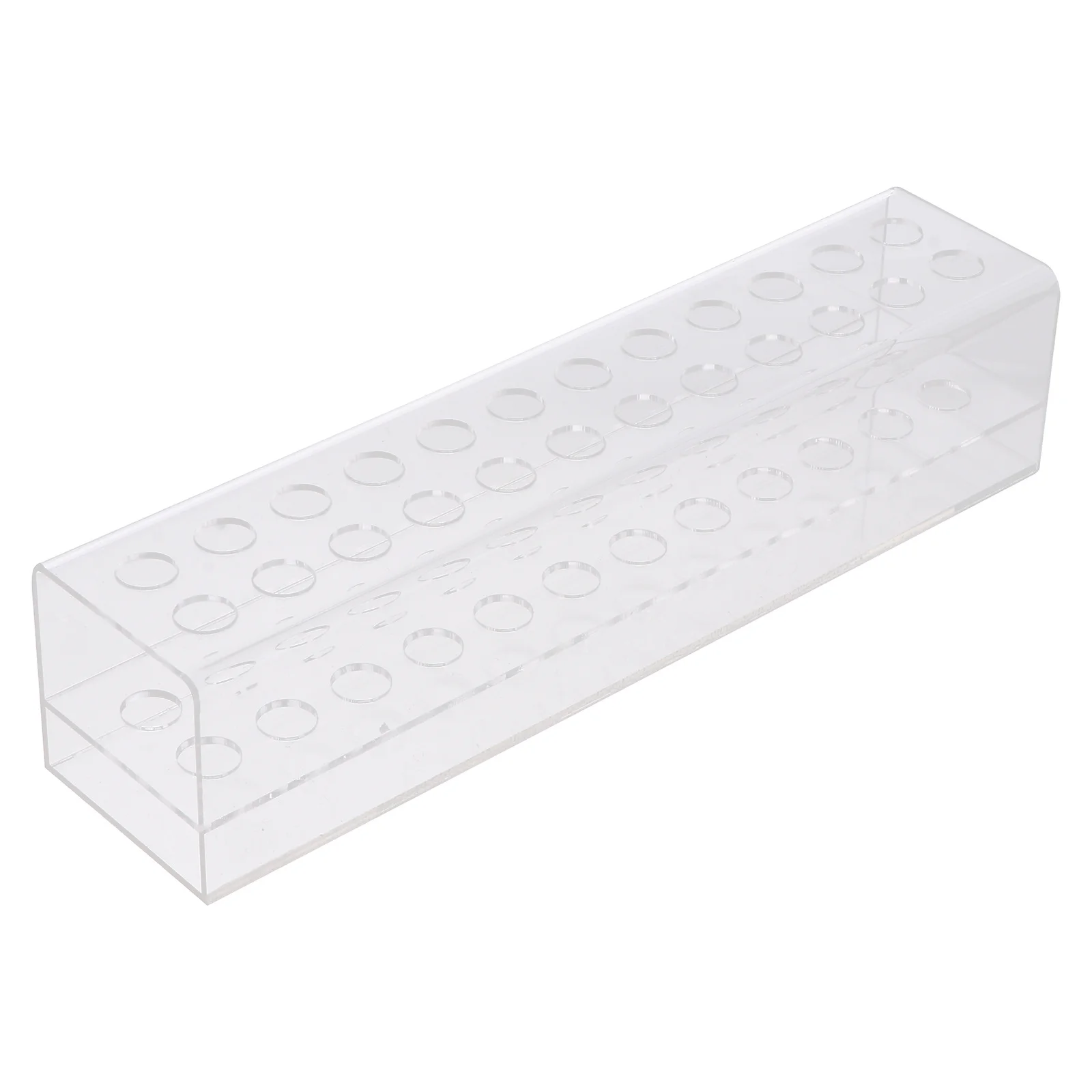 Suporte de caneta acrílico rack de armazenamento para pincéis de maquiagem canetas coloridas escultura facas organizador mesa exibição caso